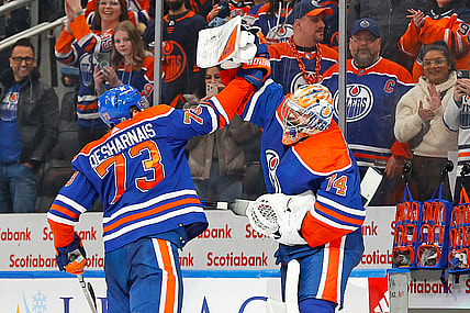 NHL: Nashville Predators at Edmonton Oilers