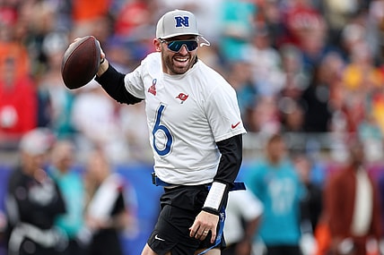 Tampa Bay Buccaneers QB Baker Mayfield at the Pro Bowl