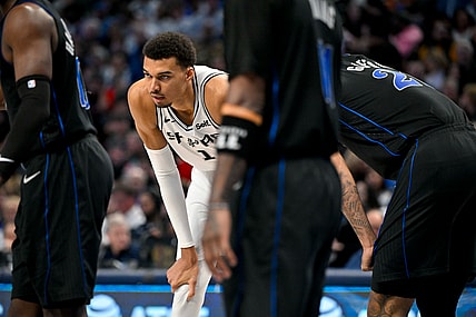 San Antonio Spurs center Victor Wembanyama