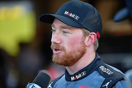 Mar 8, 2024; Avondale, Arizona, USA; NASCAR Cup Series driver Tyler Reddick (45) during Cup Series practice at Phoenix Raceway. Mandatory Credit: Gary A. Vasquez-USA TODAY Sports