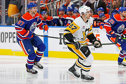 NHL: Pittsburgh Penguins at Edmonton Oilers