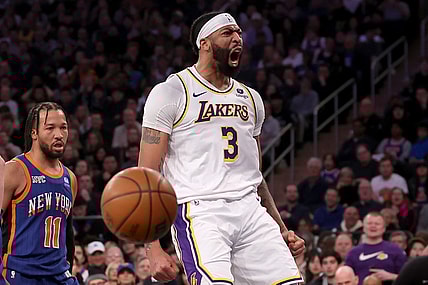 Anthony Davis against the New York Knicks