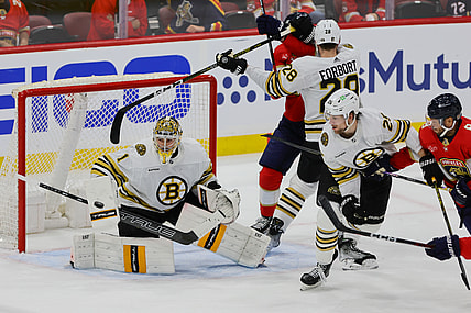NHL: Stanley Cup Playoffs-Boston Bruins at Florida Panthers