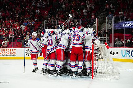 NHL: Stanley Cup Playoffs-New York Rangers at Carolina Hurricanes
