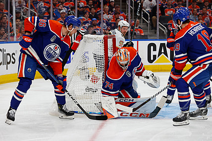 NHL: Stanley Cup Final-Florida Panthers at Edmonton Oilers