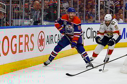 NHL: Stanley Cup Final-Florida Panthers at Edmonton Oilers