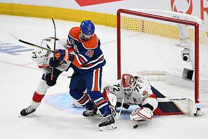 NHL: Stanley Cup Final-Florida Panthers at Edmonton Oilers