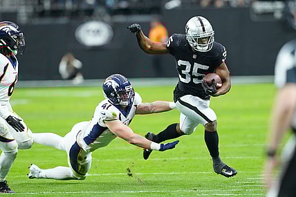 Las Vegas Raiders' Zamir White