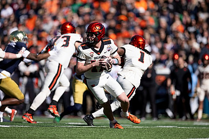 NCAA Football: Sun Bowl-Oregon State at Notre Dame
