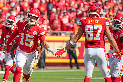 Patrick Mahomes, Travis Kelce, Kansas City Chiefs