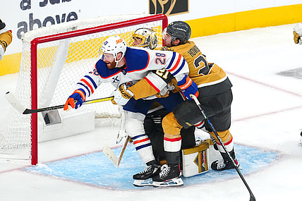 NHL: Stanley Cup Playoffs-Edmonton Oilers at Vegas Golden Knights