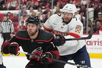 NHL: Stanley Cup Playoffs-Florida Panthers at Carolina Hurricanes
