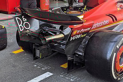 ferrari 2025 monaco grand prix rear wing sf-24