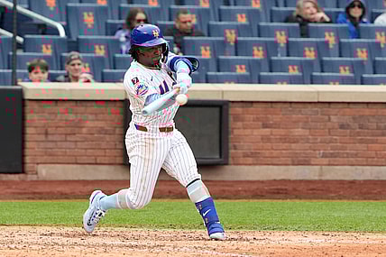 New York Mets infielder Luisangel Acuna