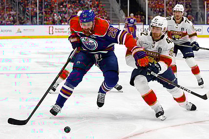 NHL: Stanley Cup Final-Florida Panthers at Edmonton Oilers