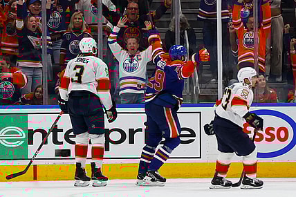 NHL: Stanley Cup Final-Florida Panthers at Edmonton Oilers