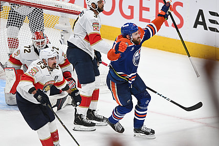 NHL: Stanley Cup Final-Florida Panthers at Edmonton Oilers