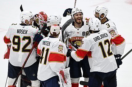 NHL: Stanley Cup Final-Florida Panthers at Edmonton Oilers