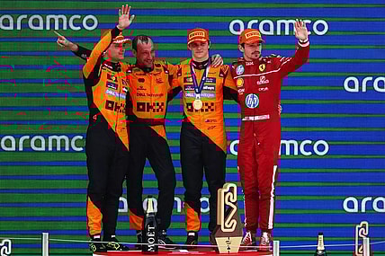 2025 Spanish Grand Prix mclaren ferrari piastri norris leclerc