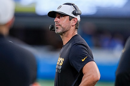 Pittsburgh Steelers quarterback Aaron Rodgers