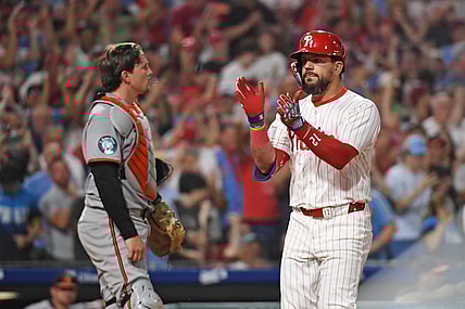 Philadelphia Phillies designated hitter Kyle Schwarber