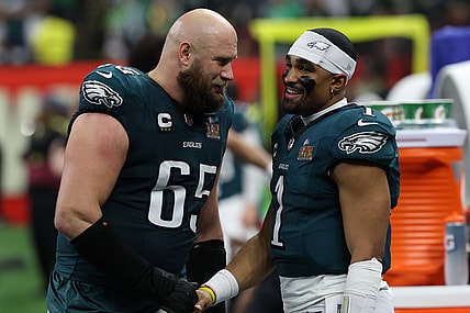 Philadelphia Eagles right tackle Lane Johnson