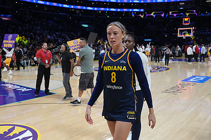 Indiana Fever guard Sophie Cunningham