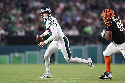 Philadelphia Eagles quarterback Tanner McKee