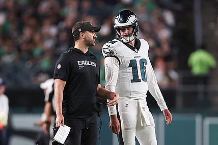 Philadelphia Eagles quarterback Tanner McKee