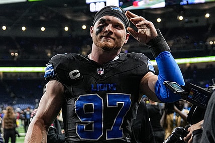Detroit Lions edge rusher Aidan Hutchinson