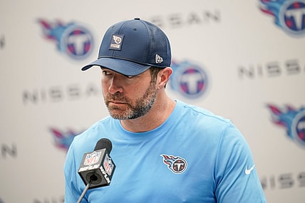 Tennessee Titans head coach Brian Callahan