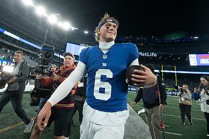 New York Giants quarterback Jaxson Dart