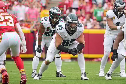 Philadelphia Eagles right tackle Lane Johnson