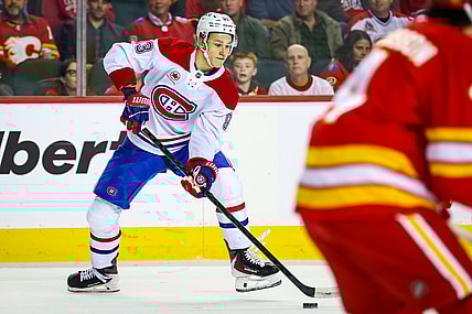 NHL: Montreal Canadiens at Calgary Flames
