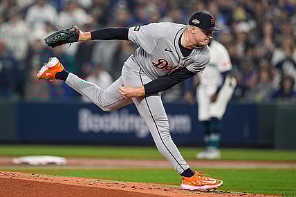 Detroit Tigers pitcher Tarik Skubal