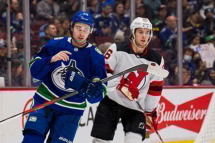 NHL: New Jersey Devils at Vancouver Canucks