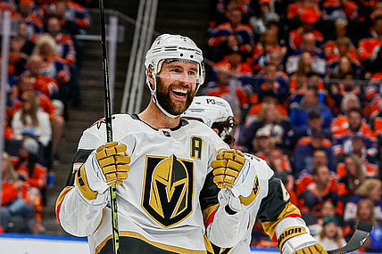 Alex Pietrangelo, Vegas Golden Knights playoff win, Edmonton Oilers