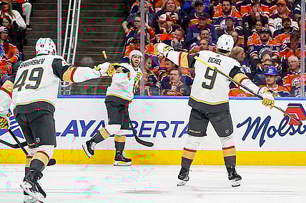 Vegas Golden Knighs, Jack Eichel, Jonathan Marchessault