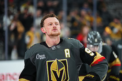 Vegas Golden Knights forward Jack Eichel 11/29/2025 (Photo/Screenshot- Vegas Golden Knights via Twitter)