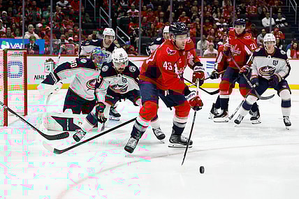NHL: Columbus Blue Jackets at Washington Capitals