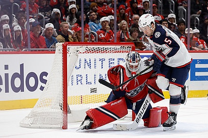NHL: Columbus Blue Jackets at Washington Capitals