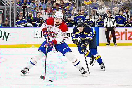 NHL: Montreal Canadiens at St. Louis Blues