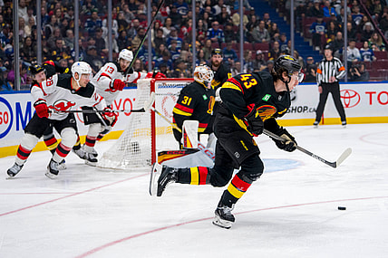 NHL: New Jersey Devils at Vancouver Canucks