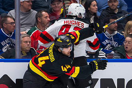 NHL: New Jersey Devils at Vancouver Canucks