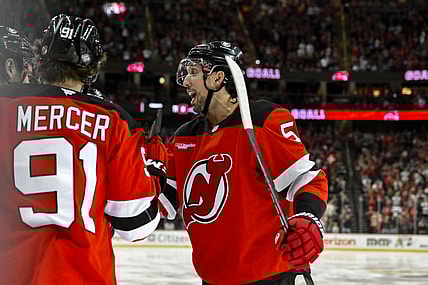 NHL: Washington Capitals at New Jersey Devils