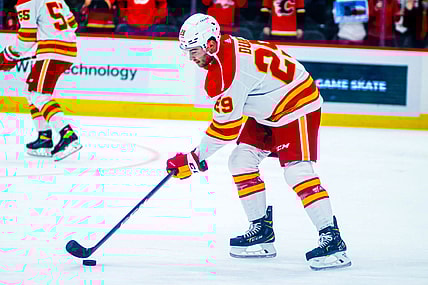 Calgary Flames Dillion Dube (Photo- Sammi Silber Washington Hockey Now/Calgary Hockey Now)