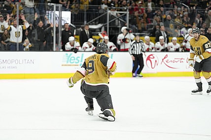 Jack Eichel goal Vegas Golden Knights (Photo- Vegas Golden Knights via Twitter)