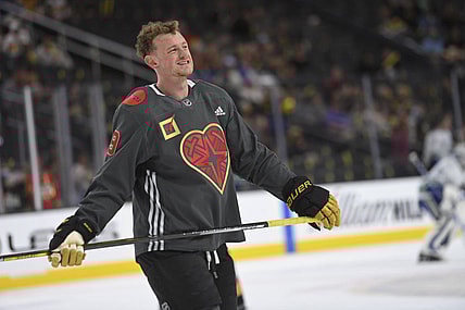 Jack Eichel Vegas Golden Knights Organ Donor Jersey (Photo- Vegas Golden Knights via Twitter)