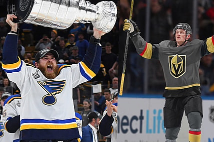 Jack Eichel Ryan O'Reilly Buffalo Sabres St Louis Blues Vegas Golden Knights