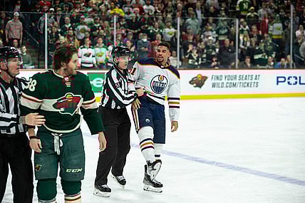 Ryan Hartman and Evander Kane Minnesota Wild (Photo- Minnesota CBS via Twitter)